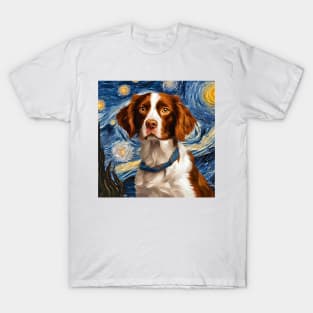 Brittany Doggy Night T-Shirt